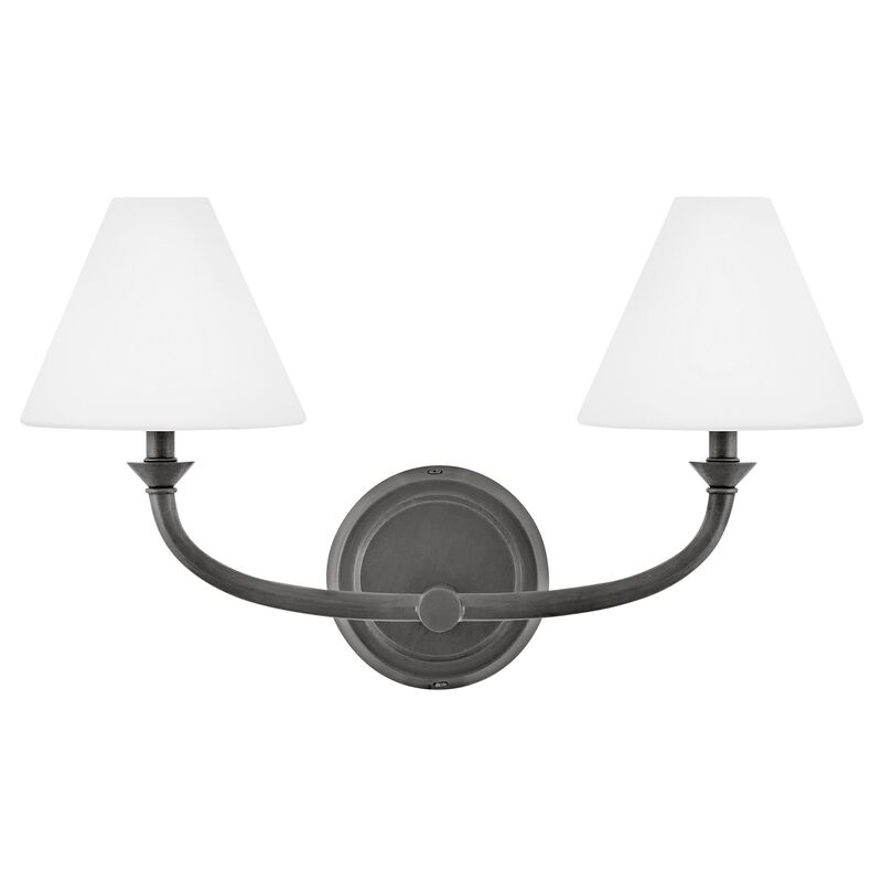 Greta 18 Inch 2 Light Bath Vanity Light by Hinkley