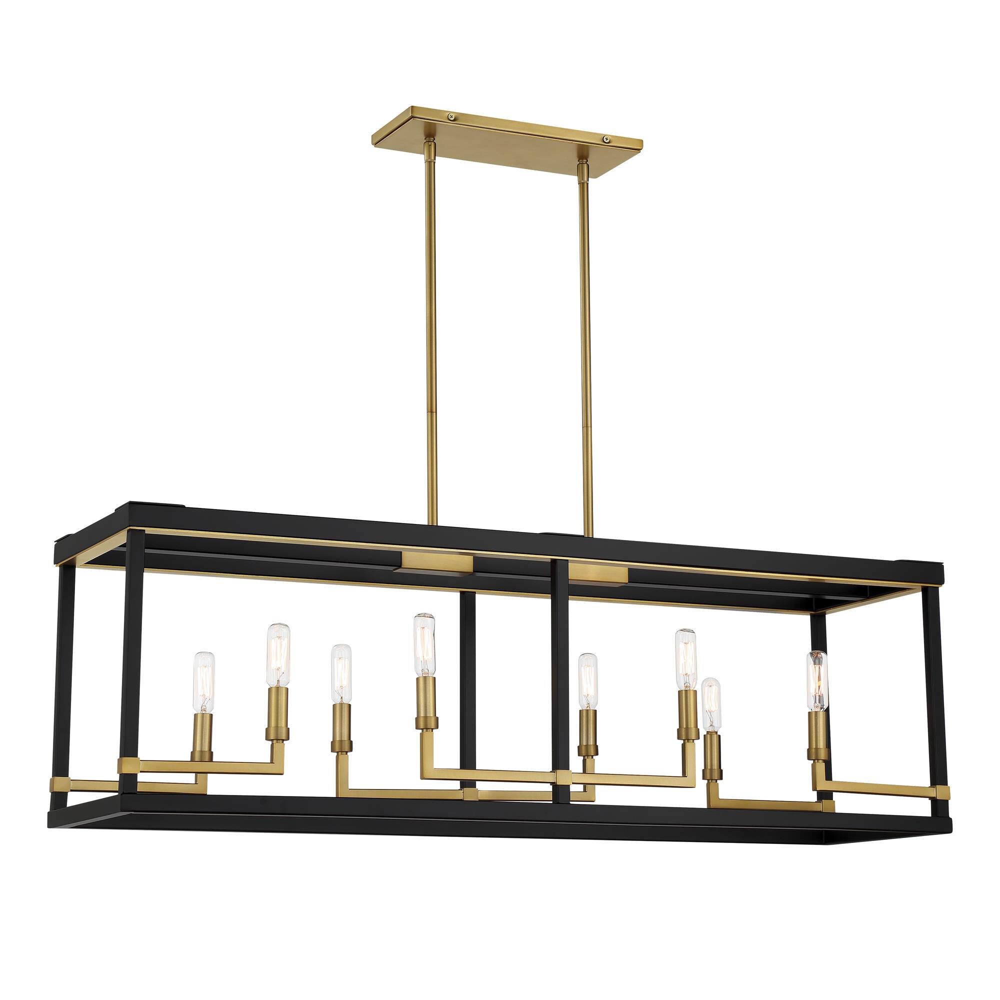 Shown in Coal and Soft Brass finish