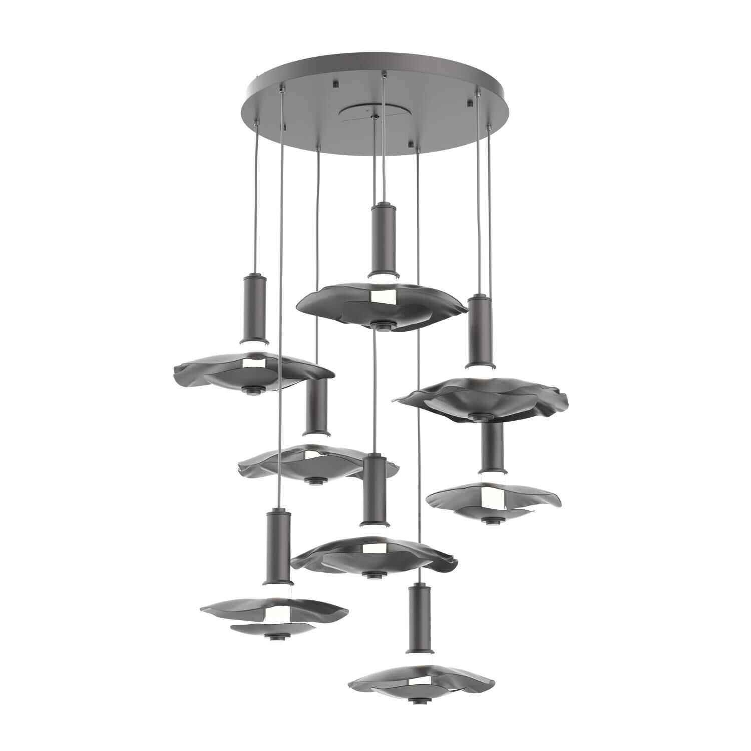 Levi Wilson Cumulus 37 Inch Multi Light Pendant by Hammerton Studio