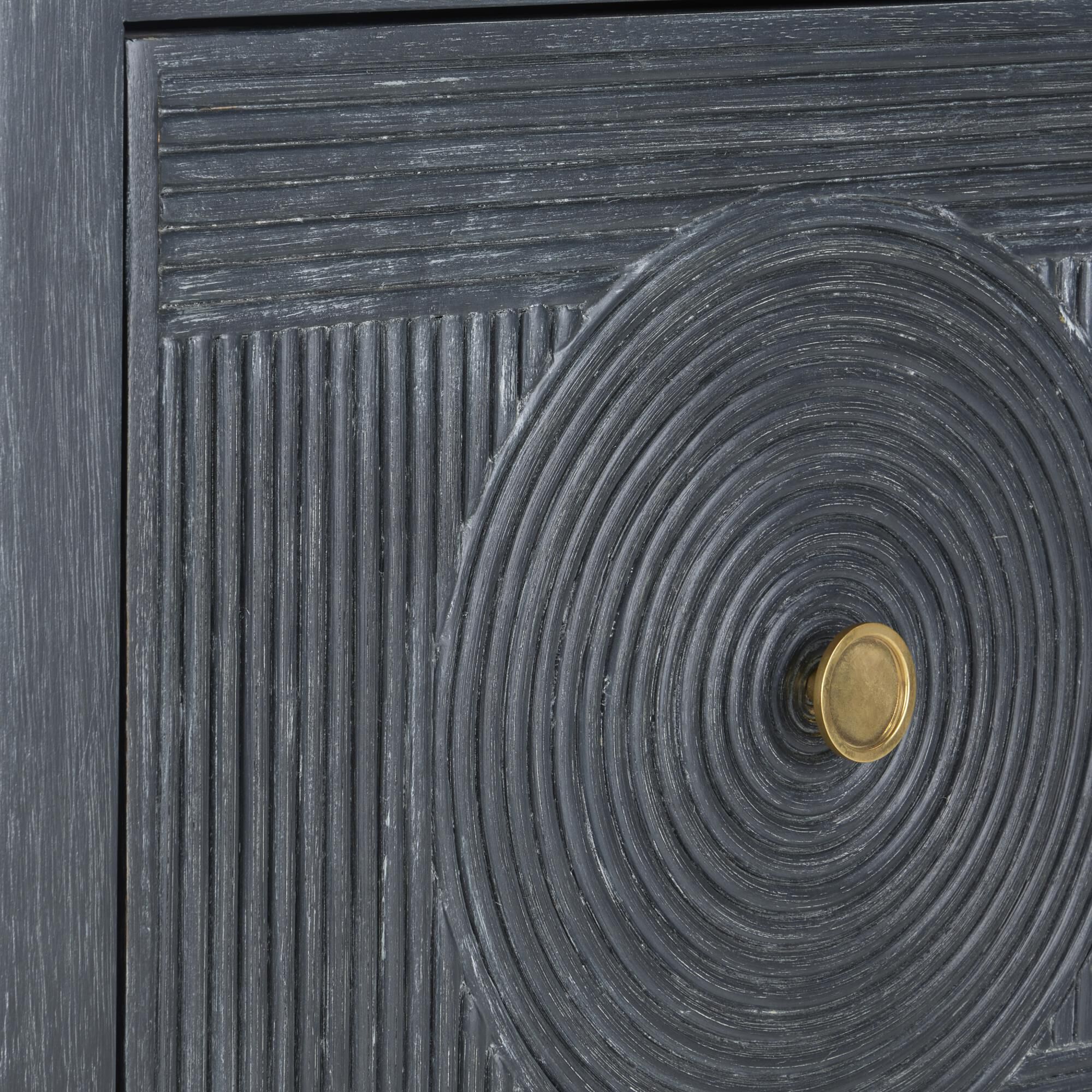 Santos Vintage Storage Cabinet by Currey and Company