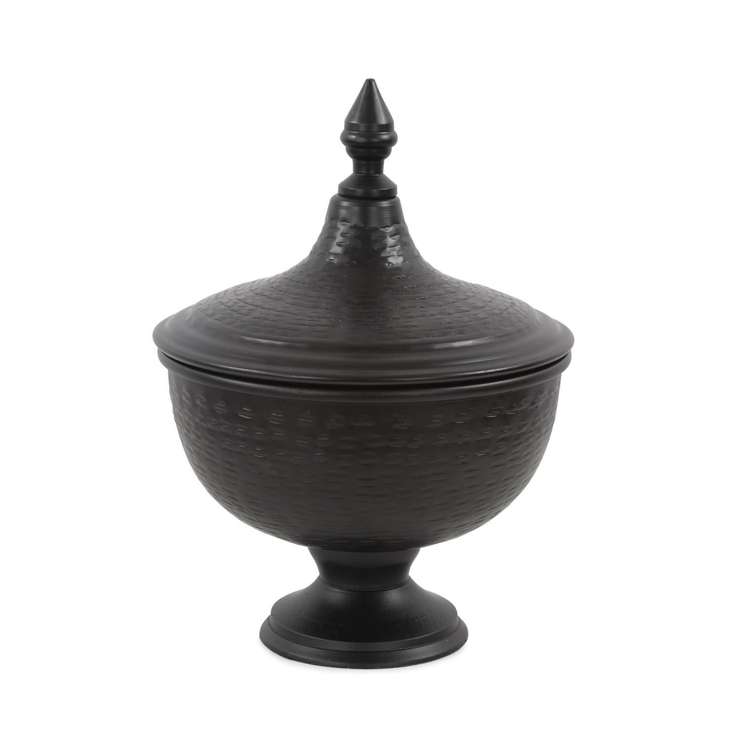 The Hammered Em Dash Vase-Urn by Howard Elliott Collection