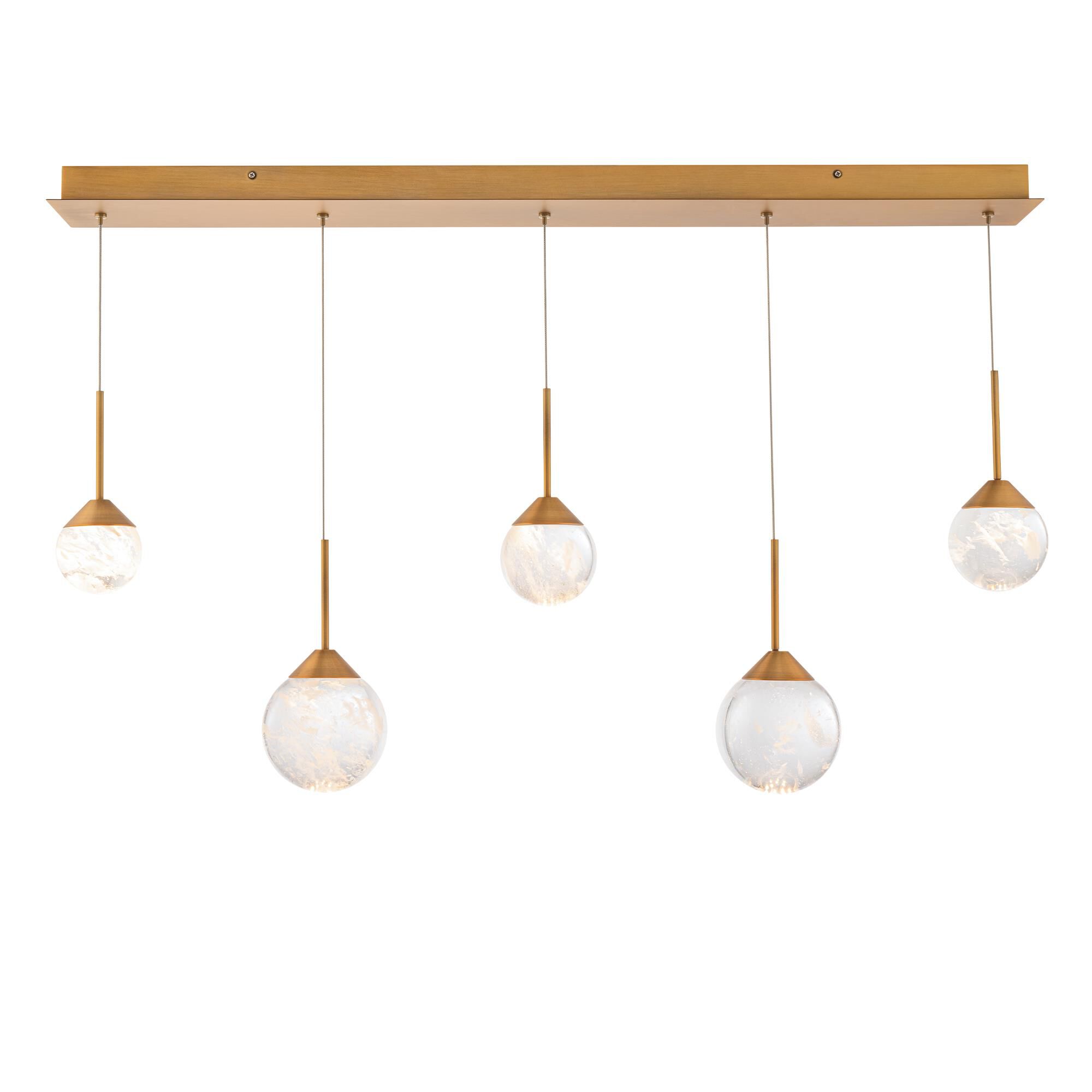 Quest Linear Suspension Light by Schonbek Beyond
