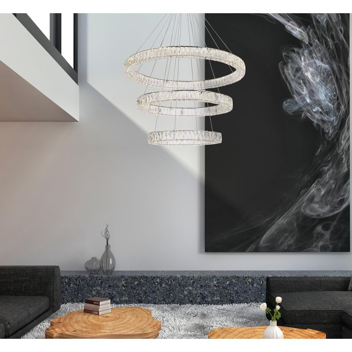 Monroe Chandelier by Elegant Lighting