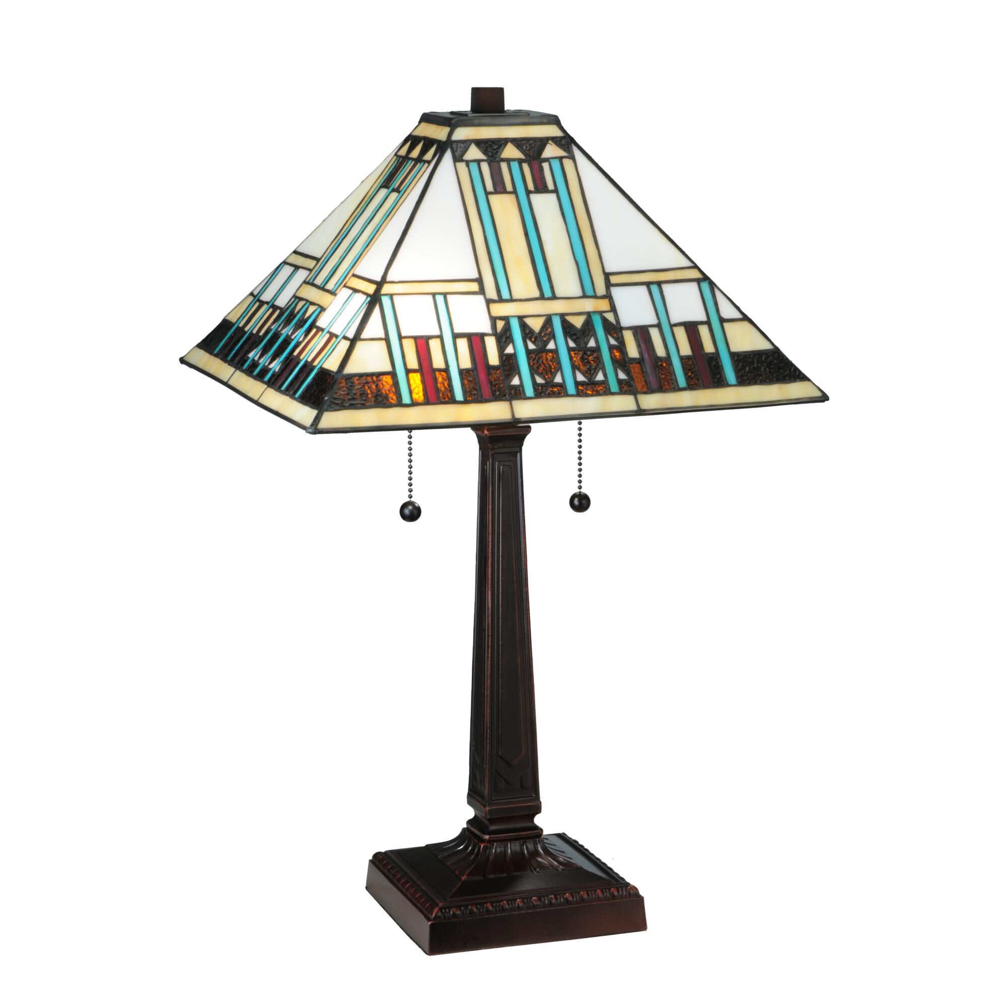 Prairie Peaks 23 Inch Table Lamp by Meyda Lighting