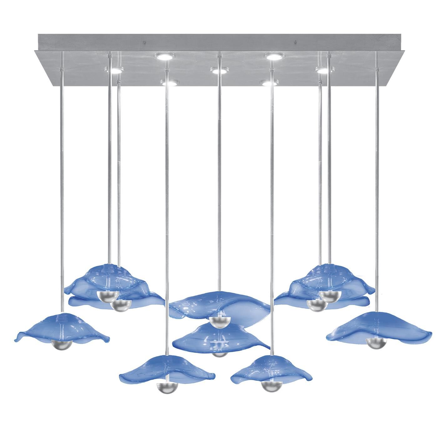 Barclay Butera Embark 62 Inch Linear Suspension Light by Fine Art Handcrafted Lighting