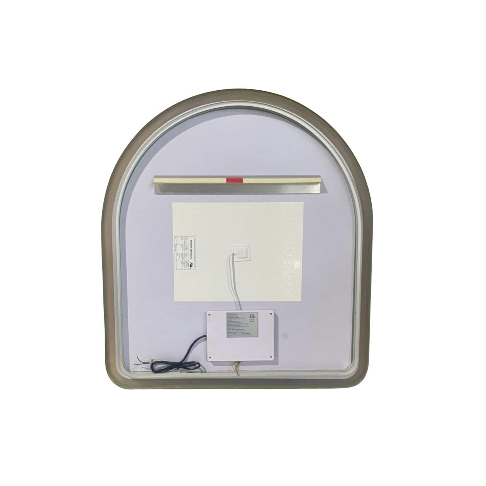 Harmoni 36 Inch Arched LED Lighted Mirror by Elegant Decor