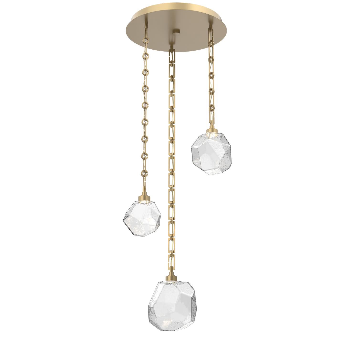 Levi Wilson Gem 21 Inch Multi Light Pendant by Hammerton Studio