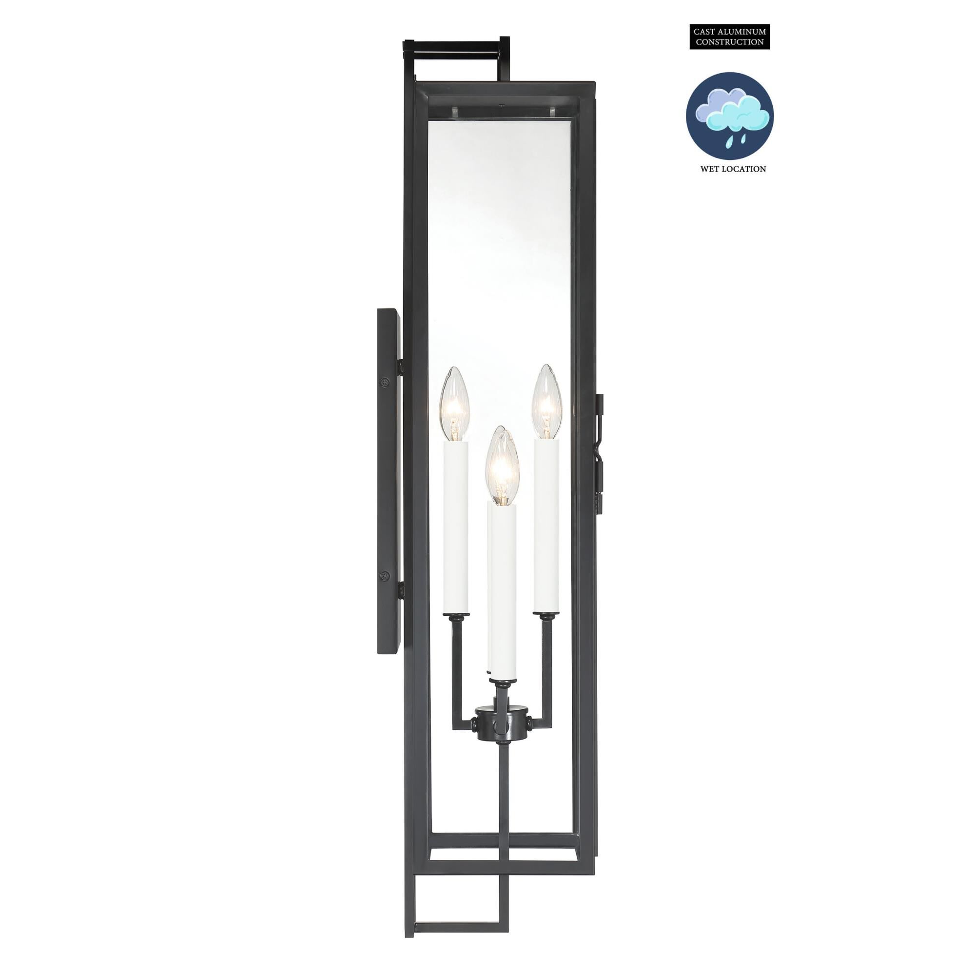 Knoll Road 35 Inch Tall 4 Light Outdoor Wall Light by Minka Lavery