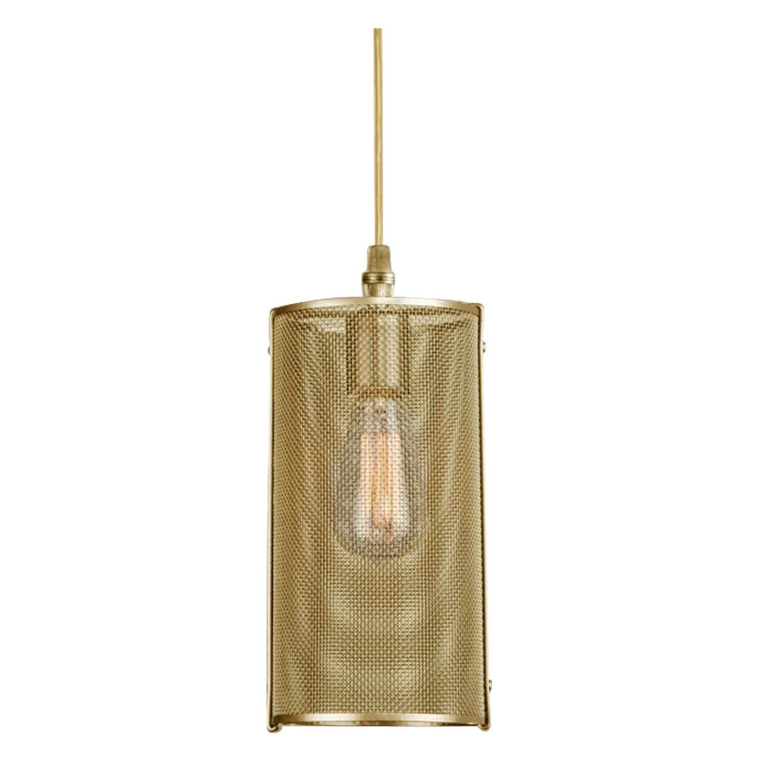Hammerton Studio Uptown Mesh 5 Inch Mini Pendant