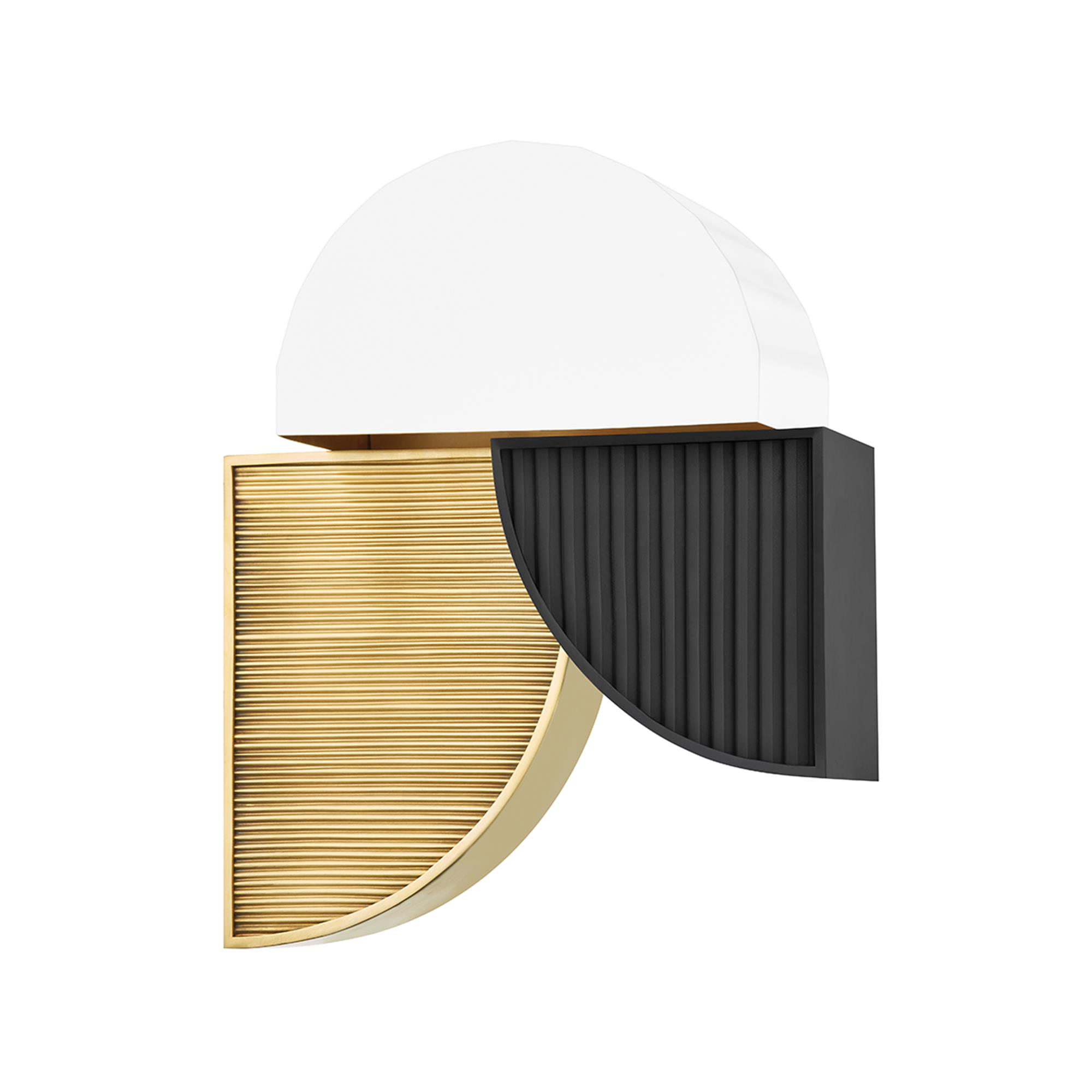 Kelly Behun Construct Small 2 Light Wall Sconce,