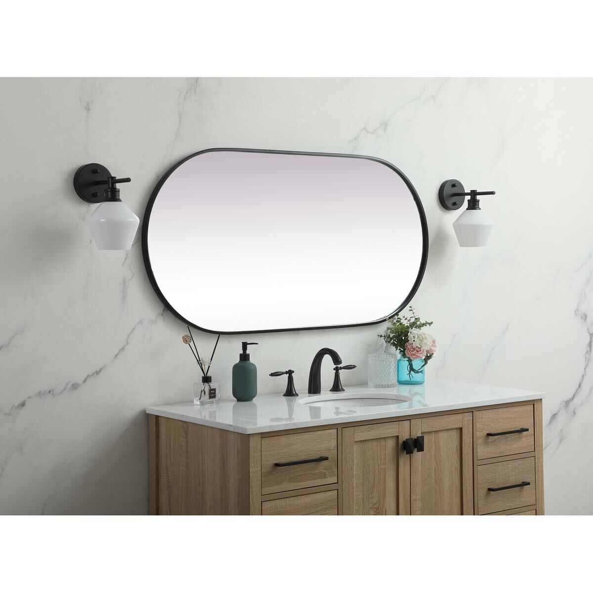 Shown in Black finish