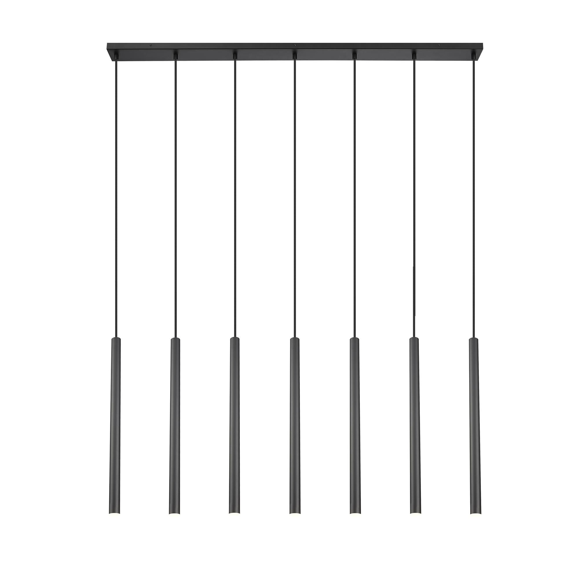 Shown in Matte Black finish and Matte Black glass and Matte Black shade