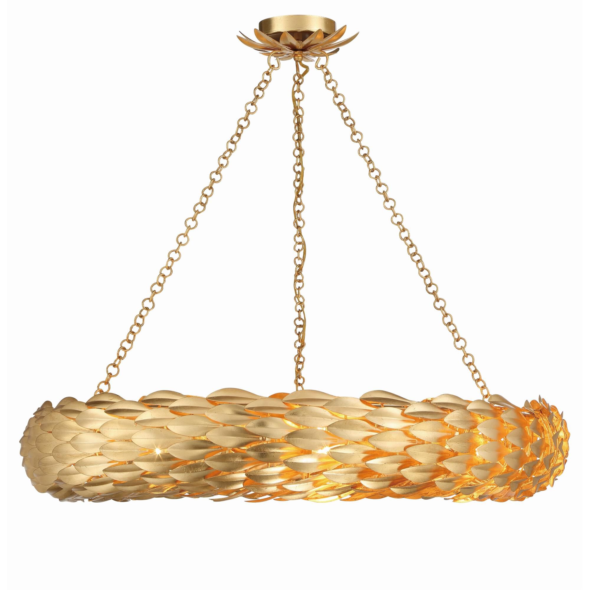 Shown in Antique Gold finish