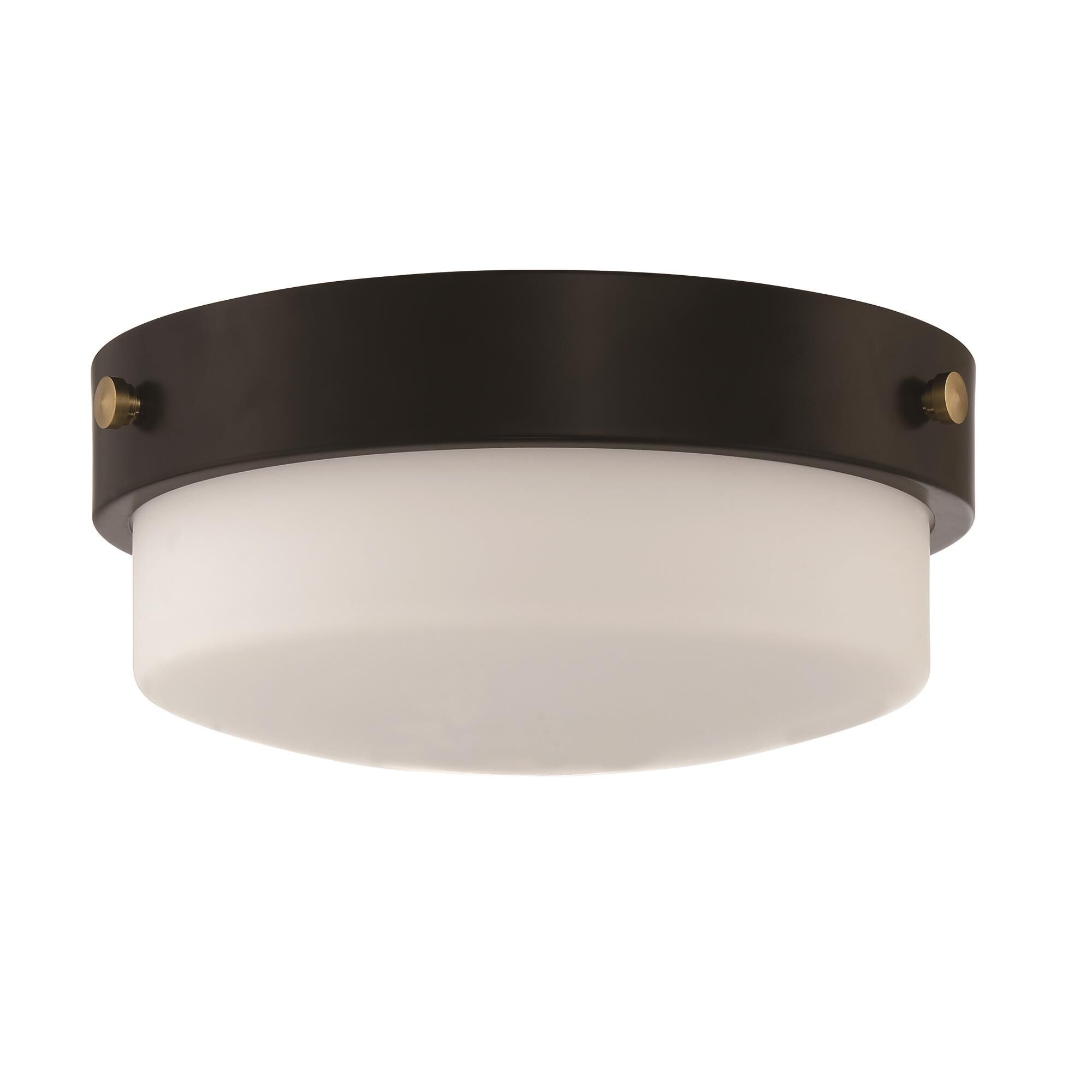 Oak Street 11 Inch 2 Light Flush Mount by Craftmade