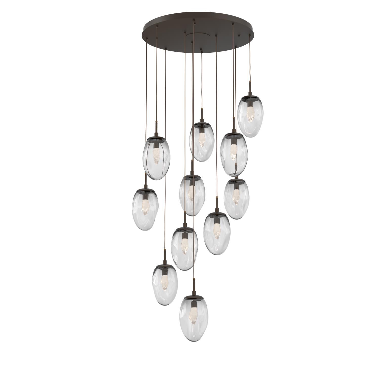 Levi Wilson Nebula 37 Inch 11 Light LED Multi Light Pendant by Hammerton Studio