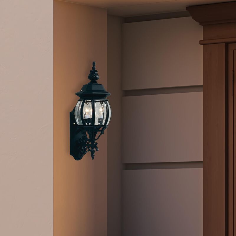 Classico 22 Inch Tall 3 Light Outdoor Wall Light by Artcraft