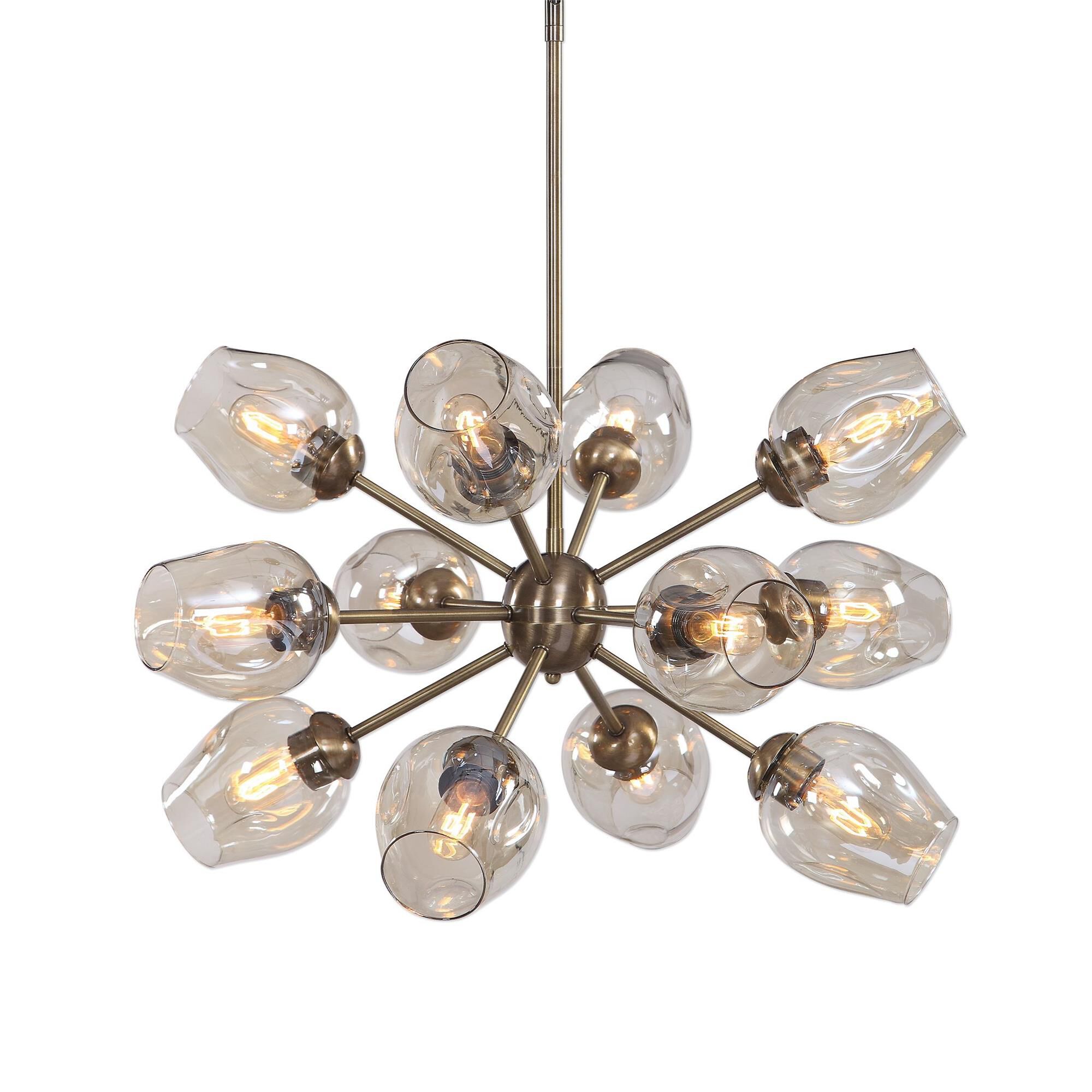 Kalizma Home Chet 32 Inch 12 Light Chandelier by Uttermost