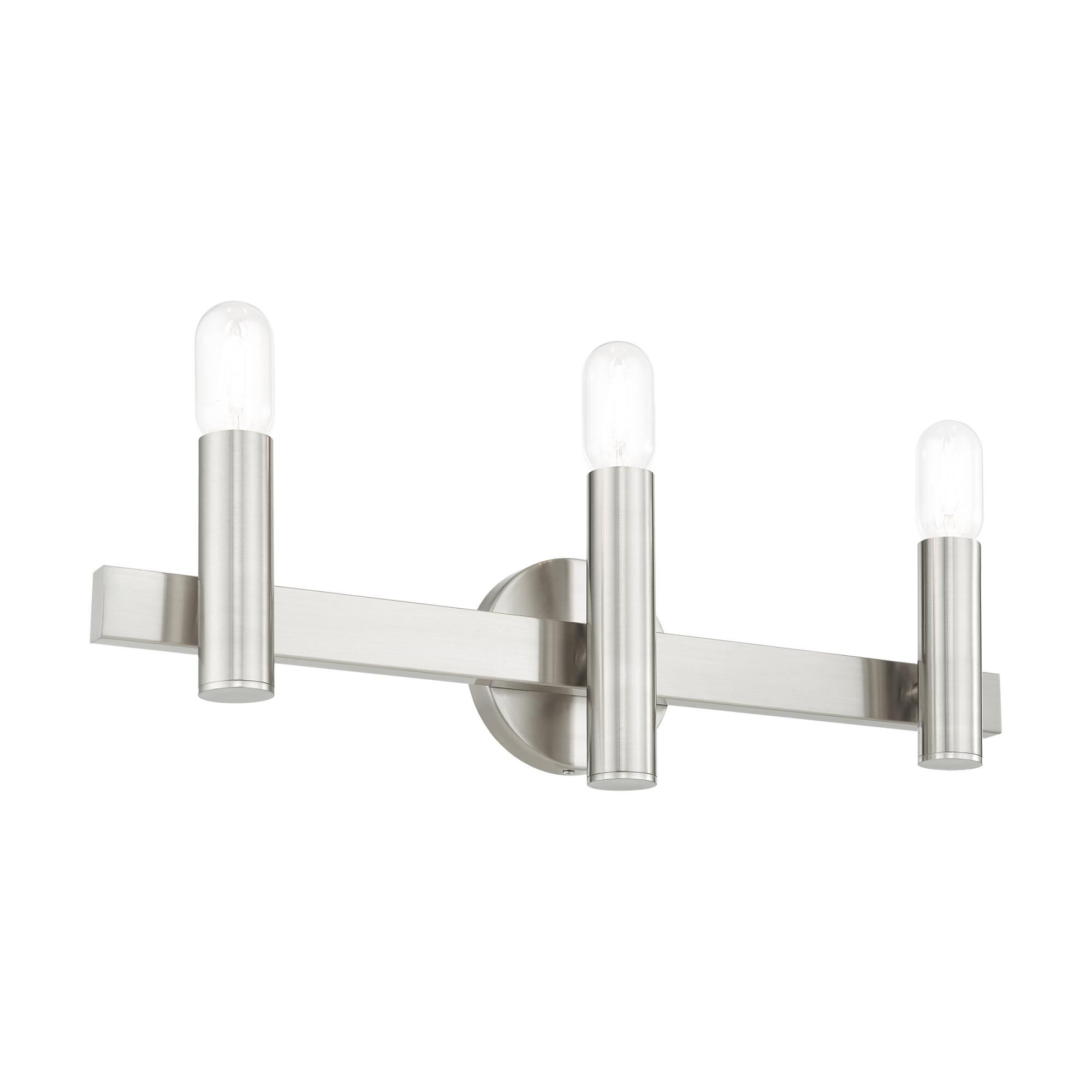 Shown in Brushed Nickel With Bronze Accents finish