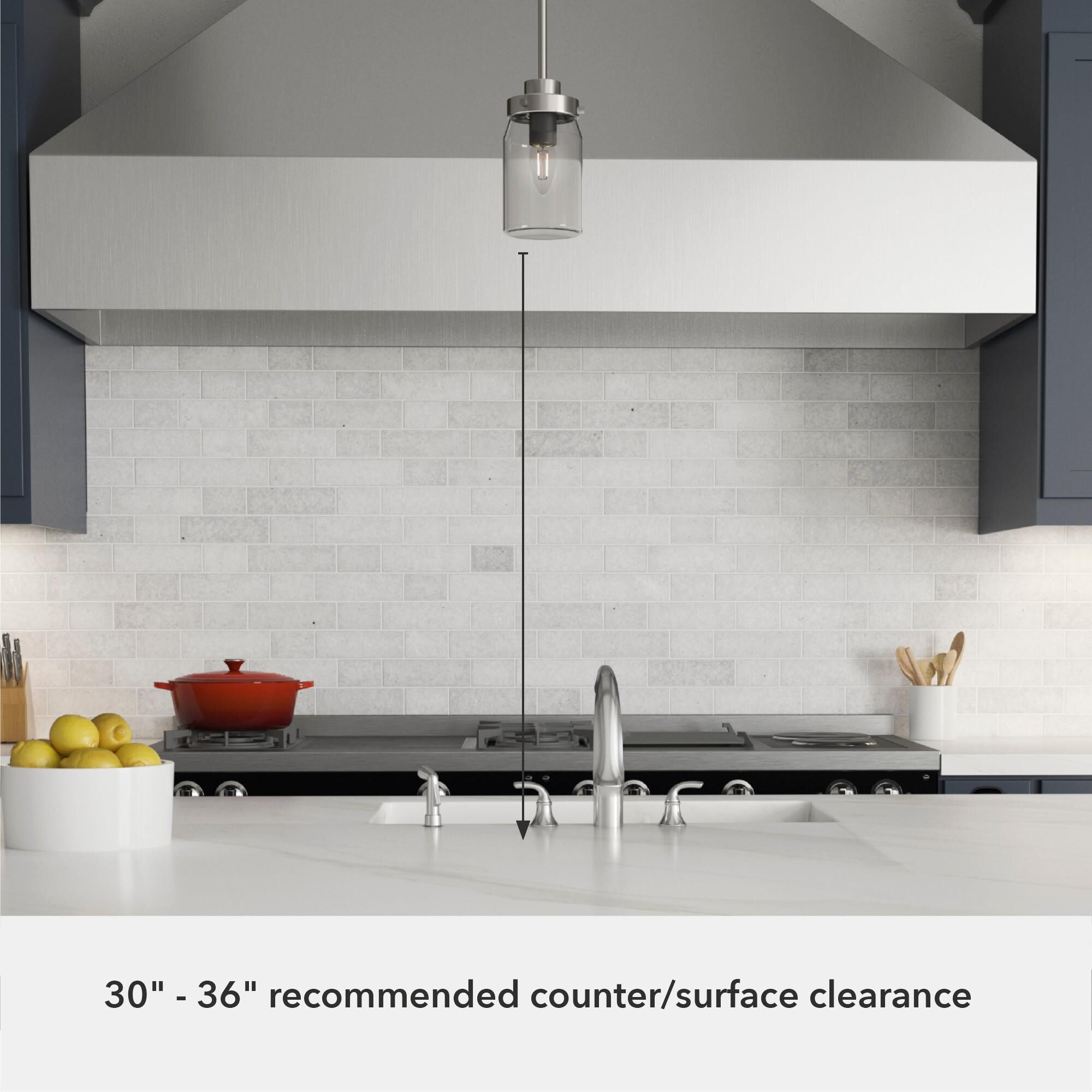 Shown in Brushed Nickel finish