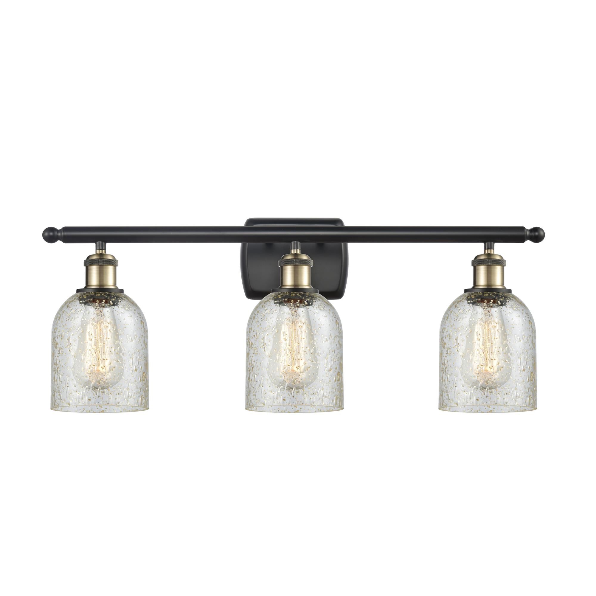 Shown in Black Antique Brass finish and Bell glass and Glass shade and Polished Chrome accent