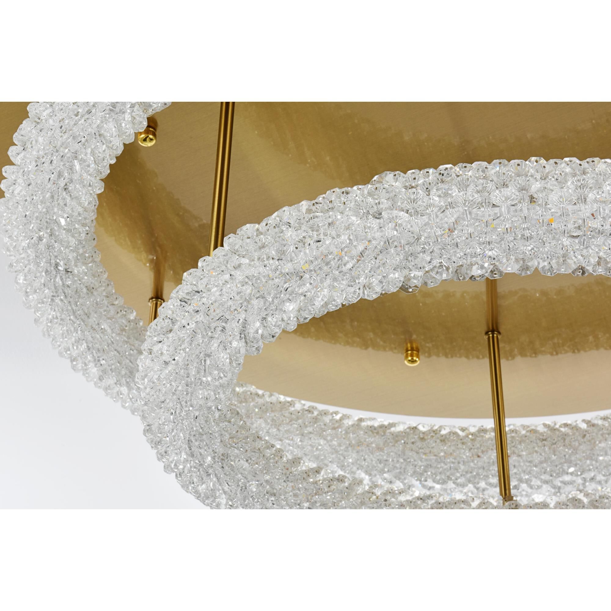 Bowen 30 Inch Flush Mount by Elegant Lighting
