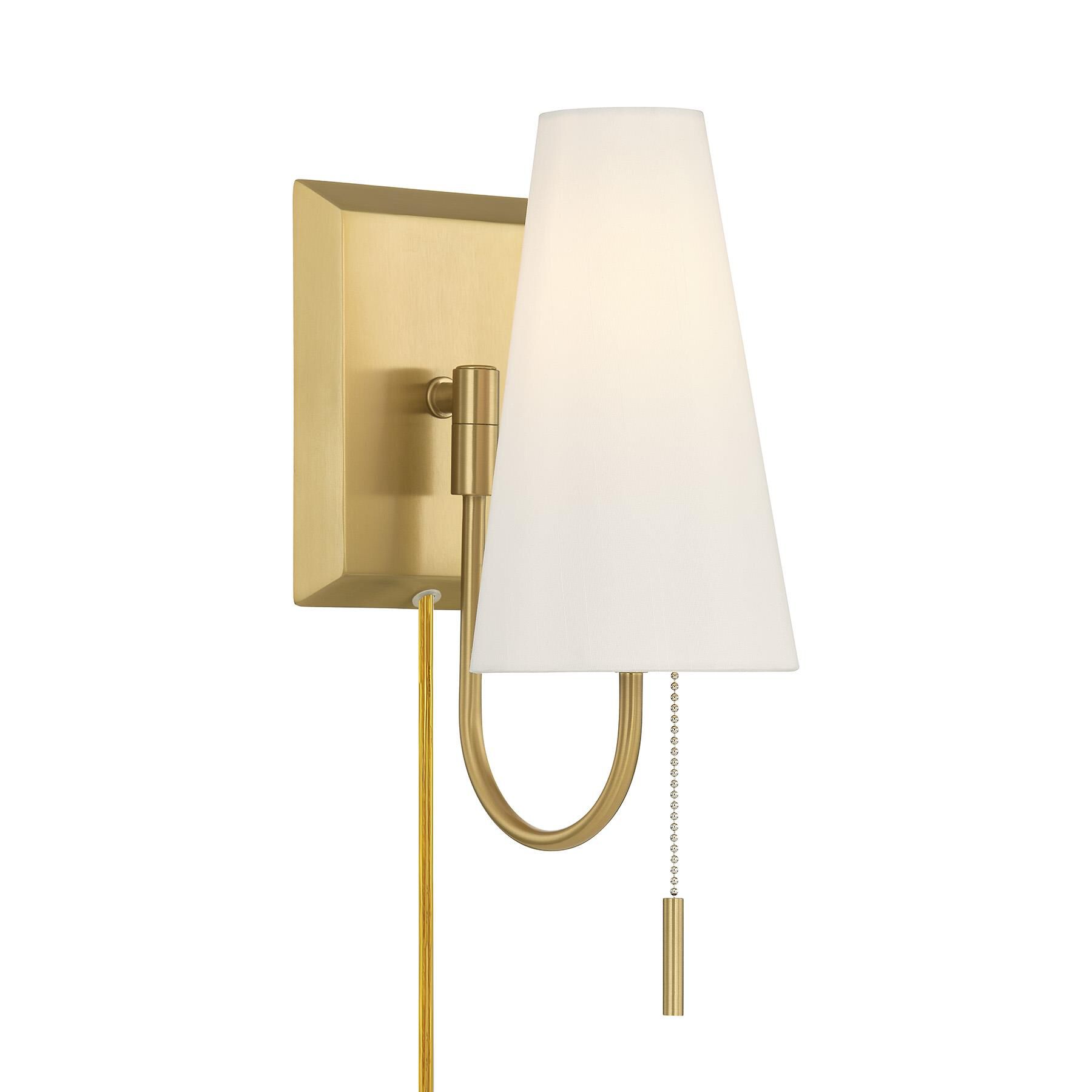 Shown in Warm Brass finish