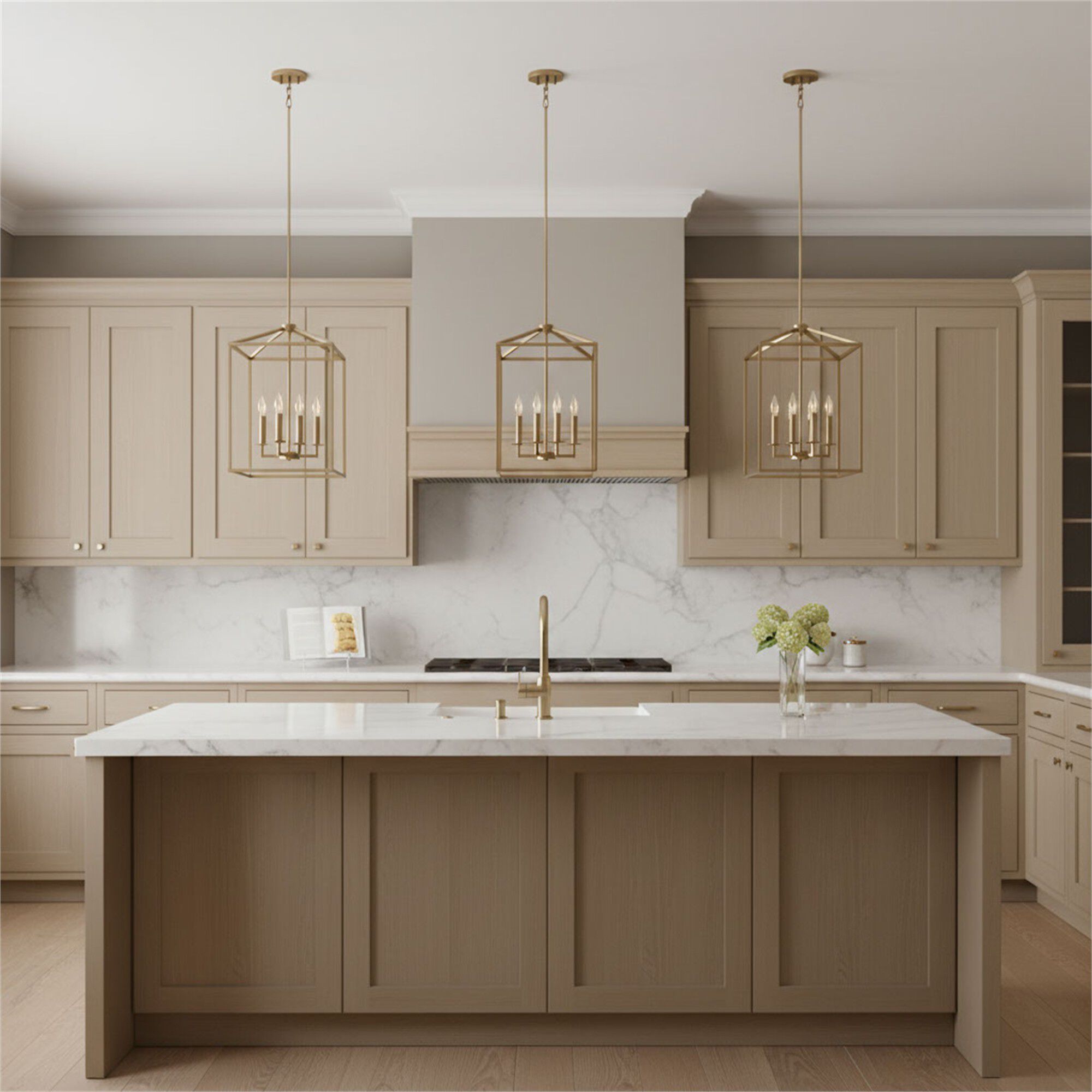 Perryton 12 Inch Cage Pendant,