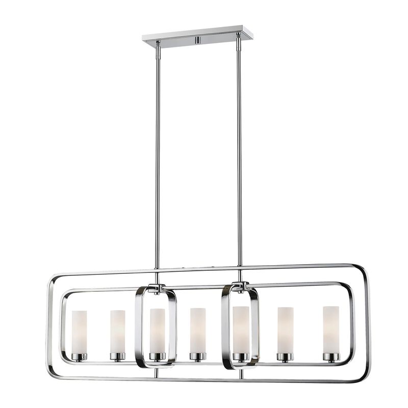 Aideen 42 Inch 7 Light Linear Suspension Light by Z-Lite