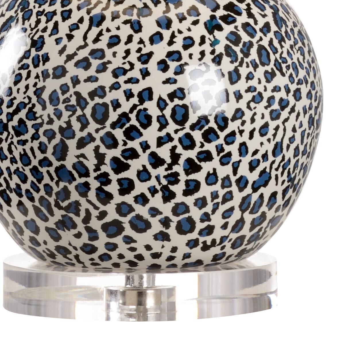Snow Leopard Table Lamp by Wildwood