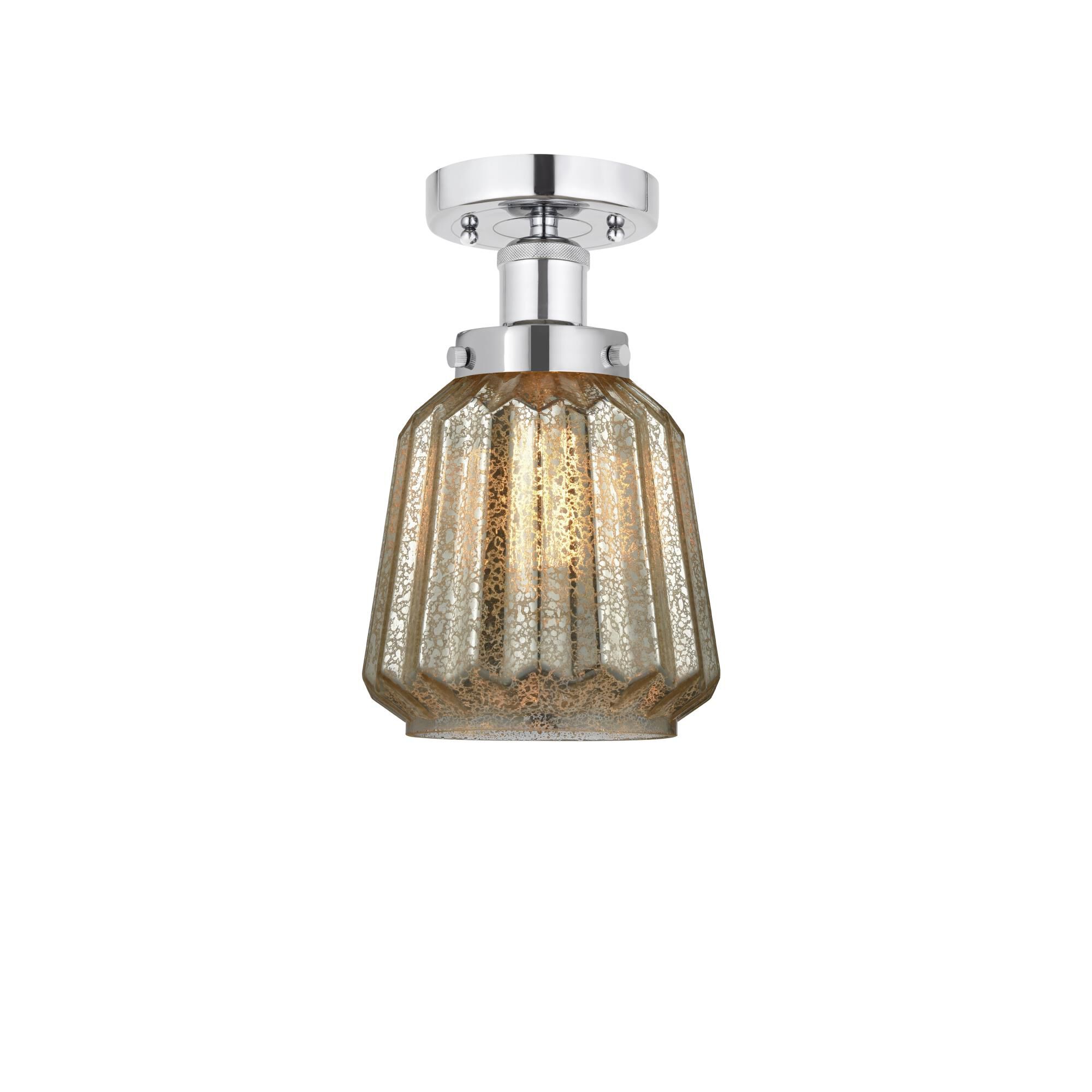 Bruno Marashlian Chatham 6 Inch 1 Light Semi Flush Mount by Innovations Lighting