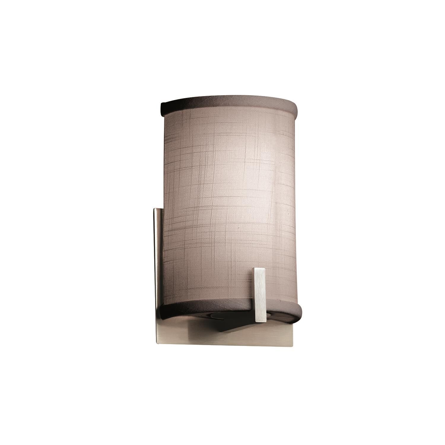 Justice Design Group Textile 9 Inch Wall Sconce