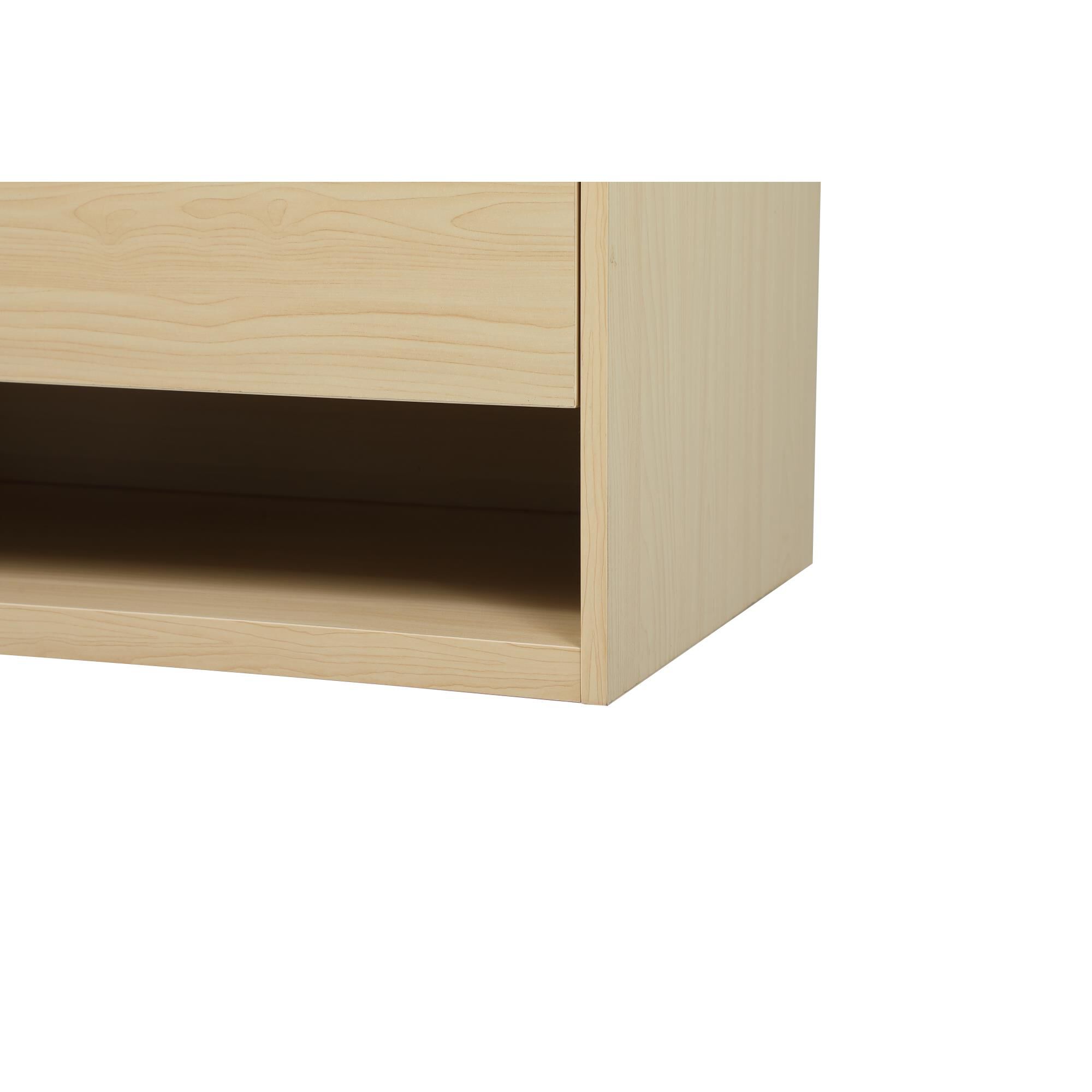 Shown in Maple finish