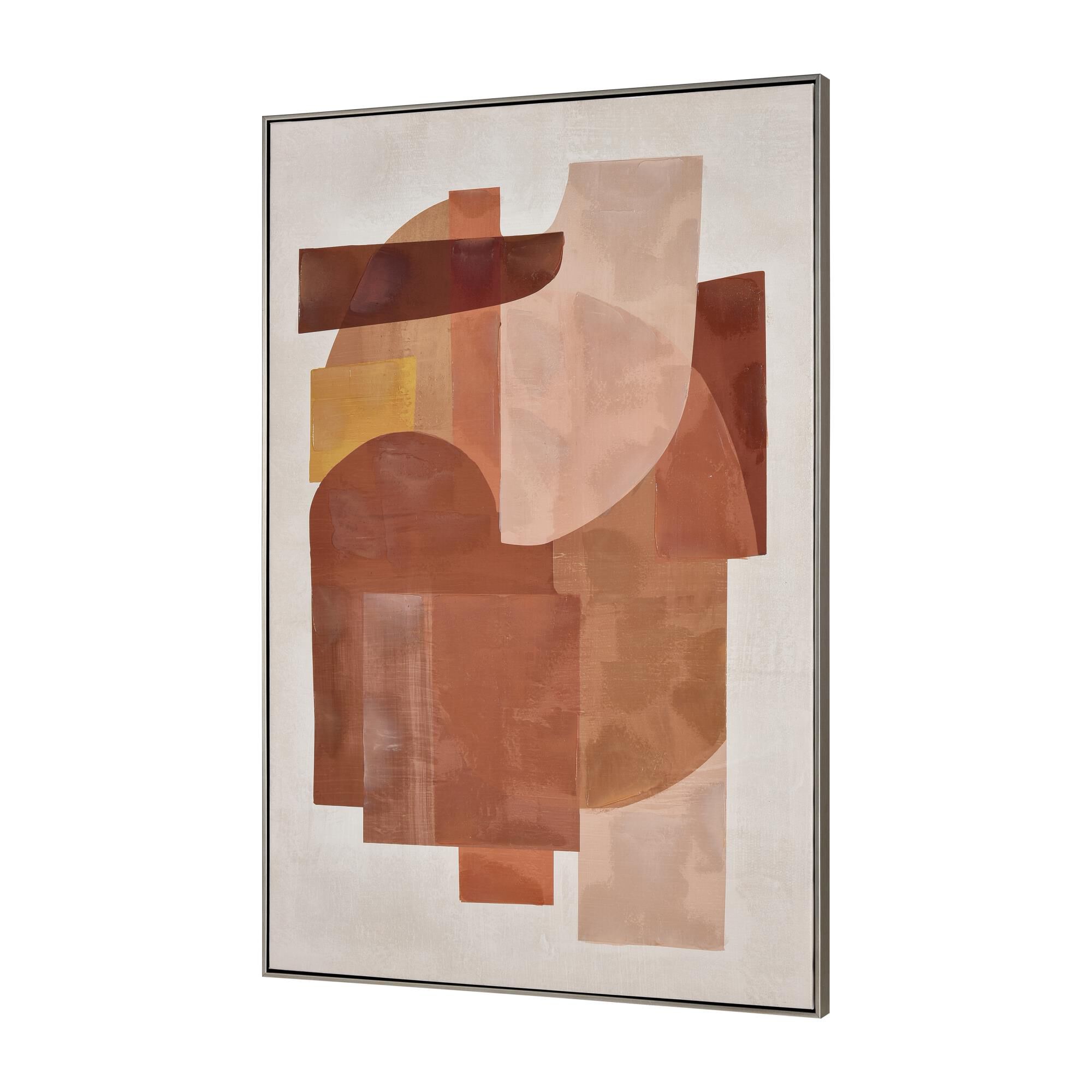 Ochre Abstract 33 Inch Print by ELK Home