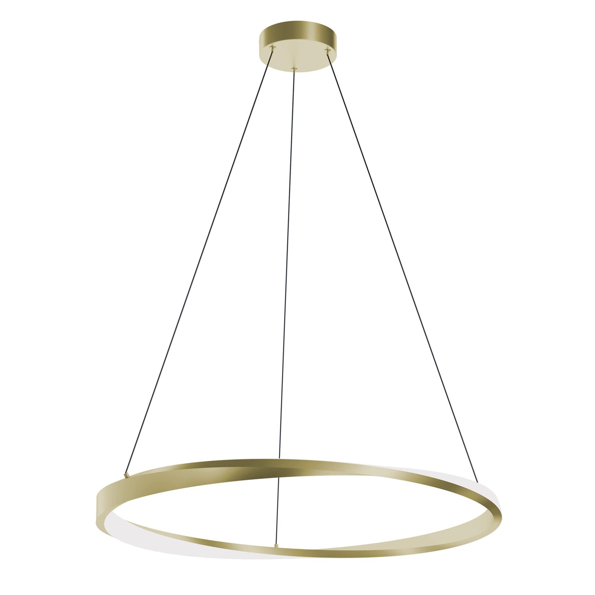 Shown in Light Antique Brass finish and White shade