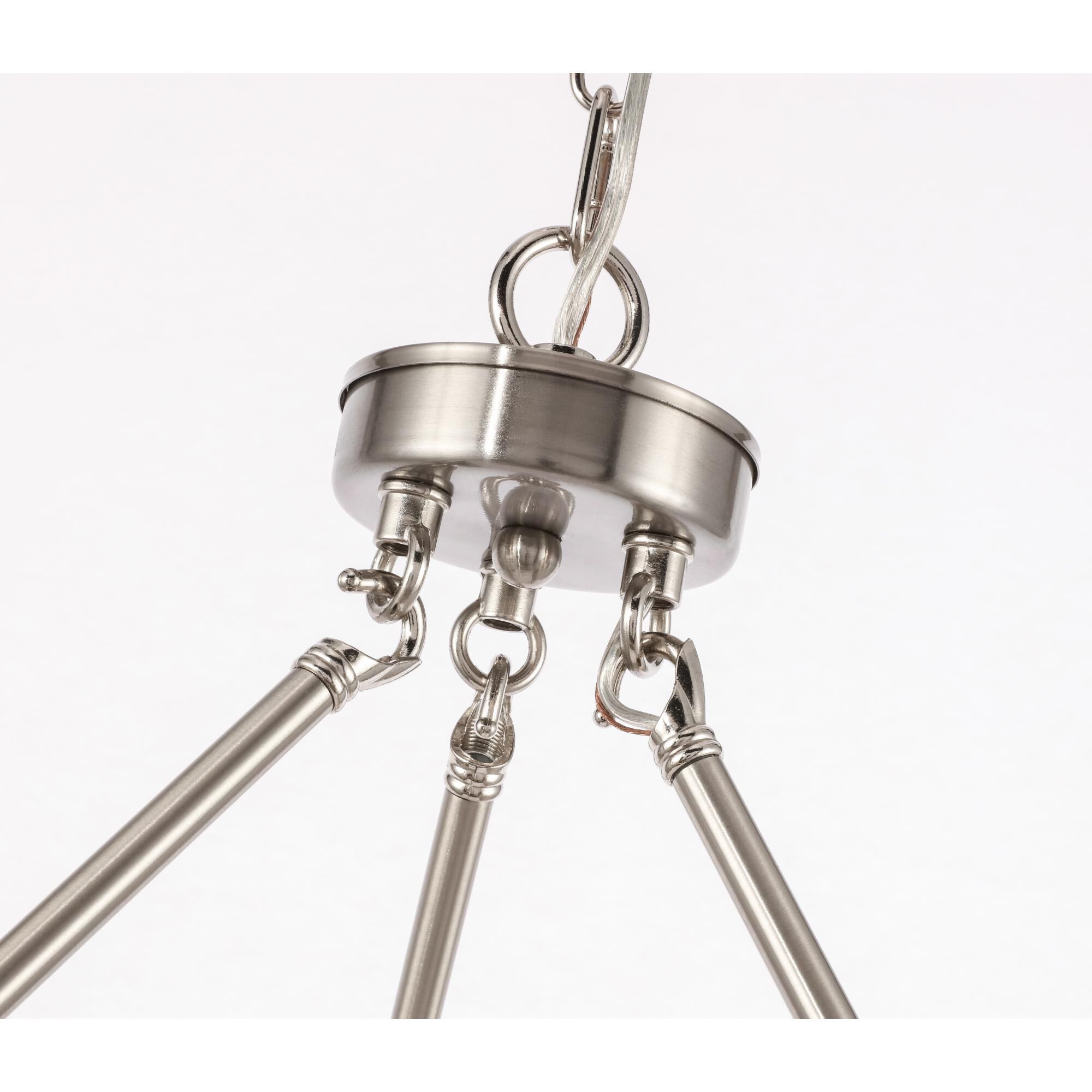 Maine 36 Inch 6 Light Chandelier by Elegant Lighting