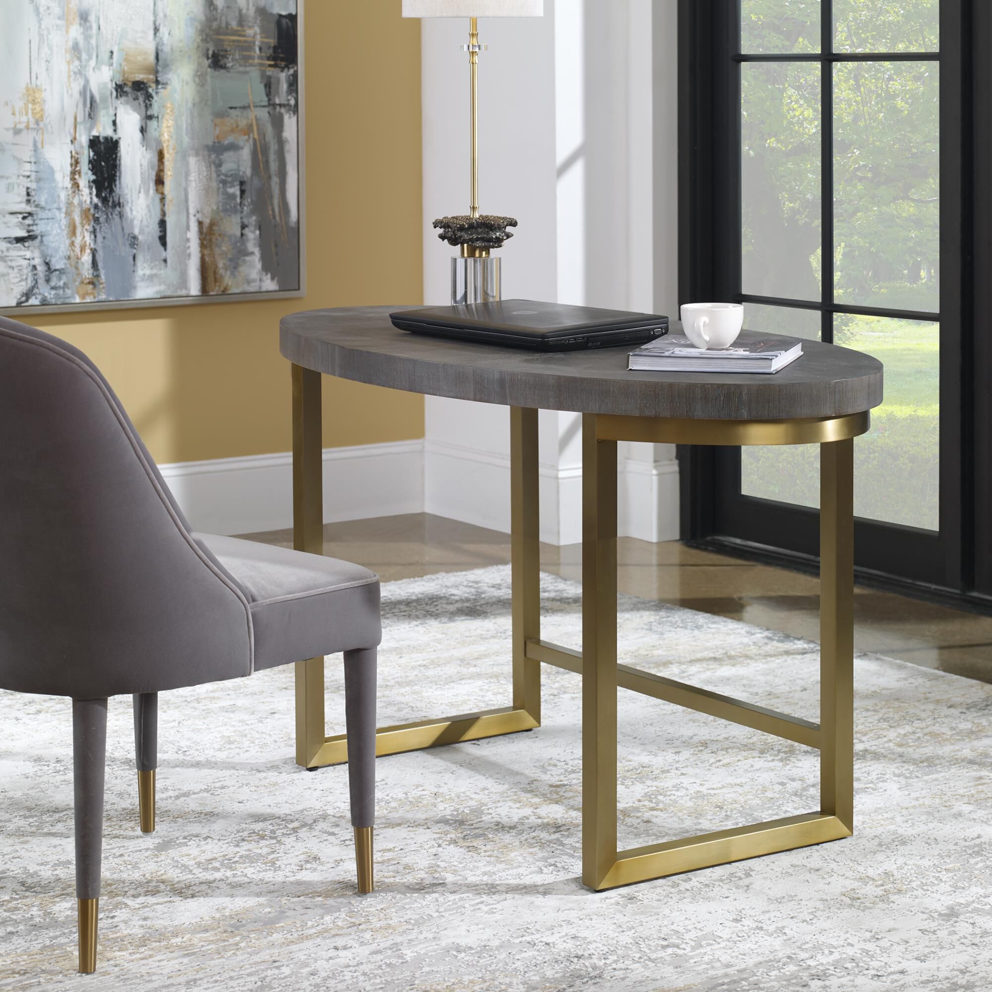 Shown in Smoked Gray finish