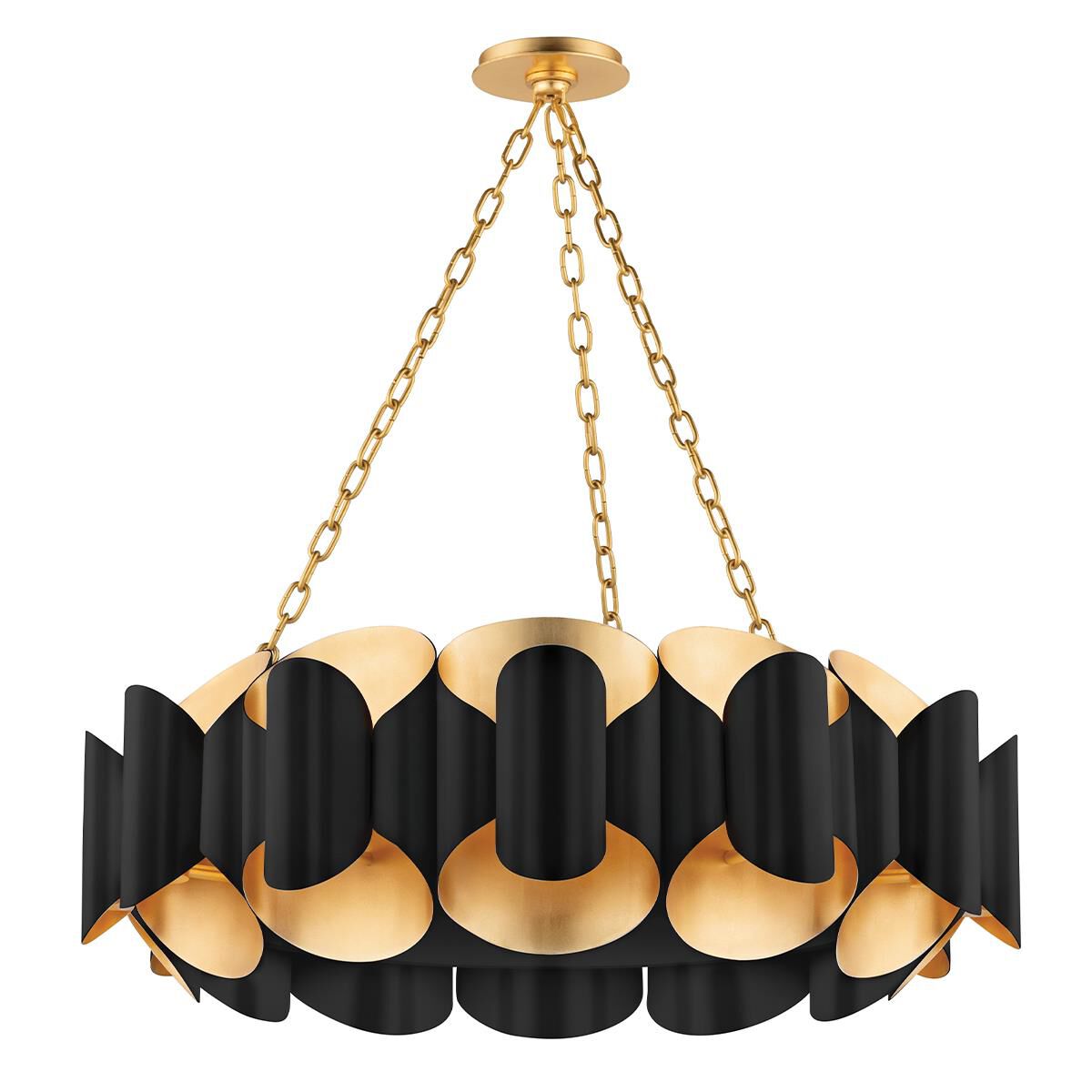 Banks 34.5 Inch Chandelier by Hudson Valley Lighting