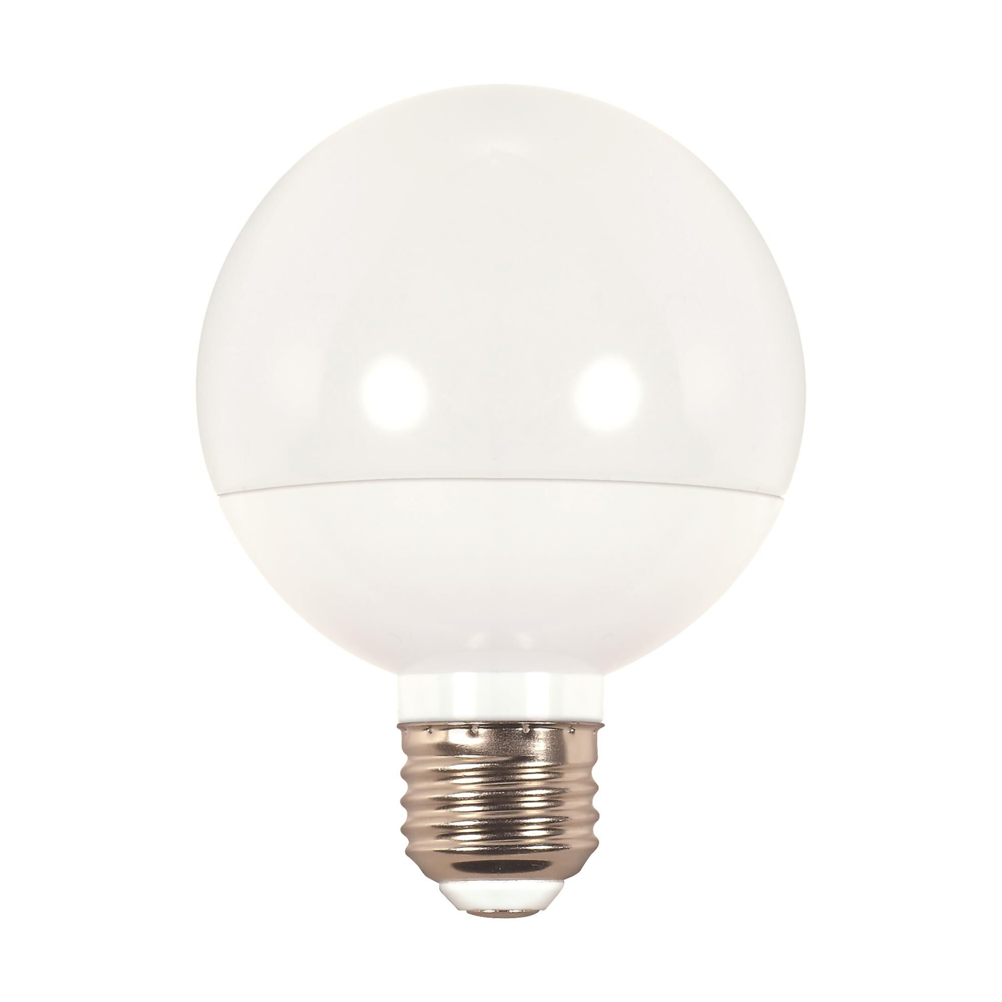 Dimmable 4 Watt 4000K G25 LED Light Bulb by Satco