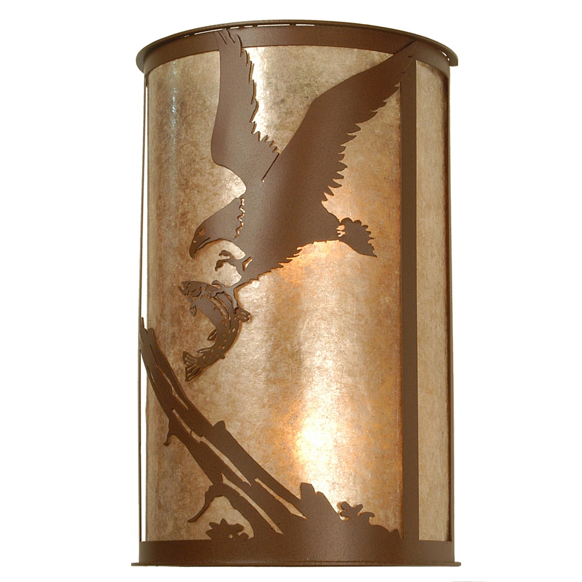 Strike Of The Eagle 20 Inch Wall Sconce by Meyda Lighting