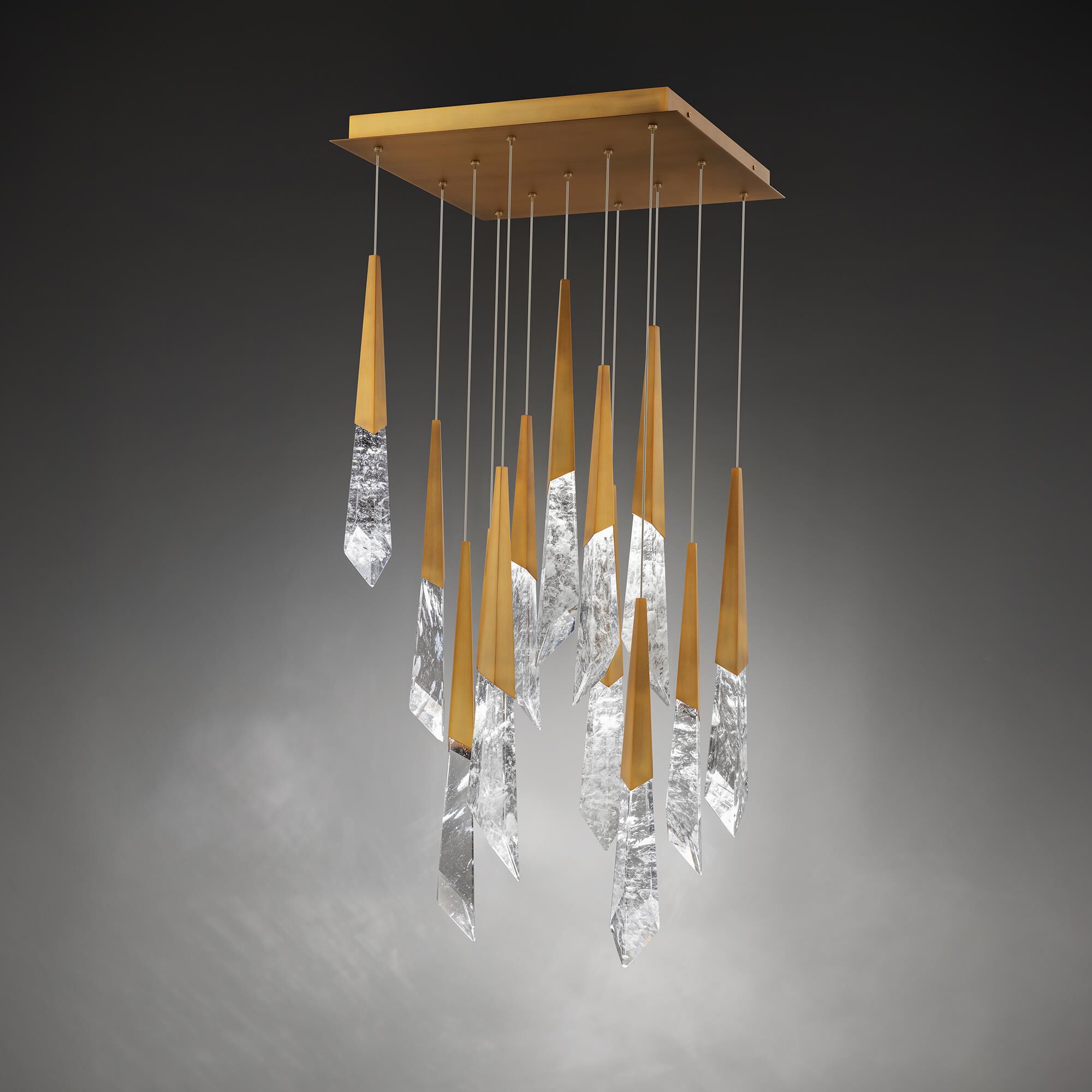 Solitude Multi Light Pendant by Schonbek Beyond