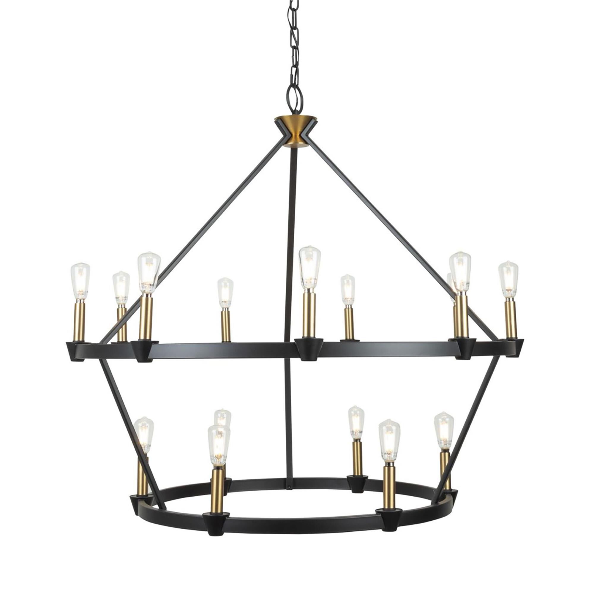 Kevin Kraemer Notting Hill 36 Inch 15 Light Chandelier,