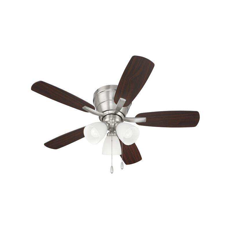 Wheeler 42 3-Light 42 Inch Flush Mount Fan with Light Kit by Craftmade