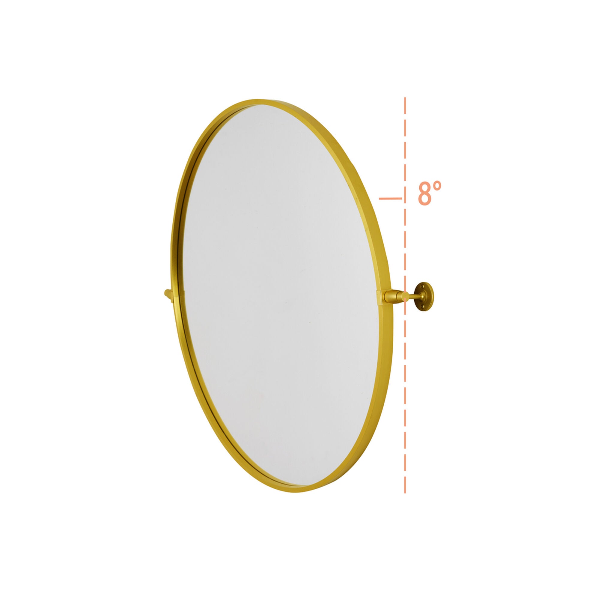 Everly 30 Inch Decorative Mirror,