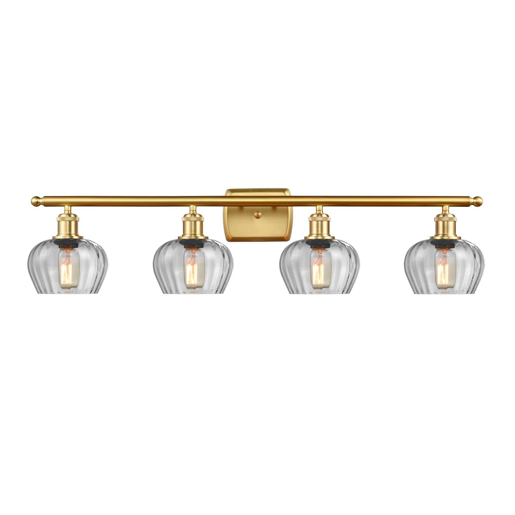 Bruno Marashlian Fenton 36 Inch 4 Light LED Bath Vanity Light by Innovations Lighting