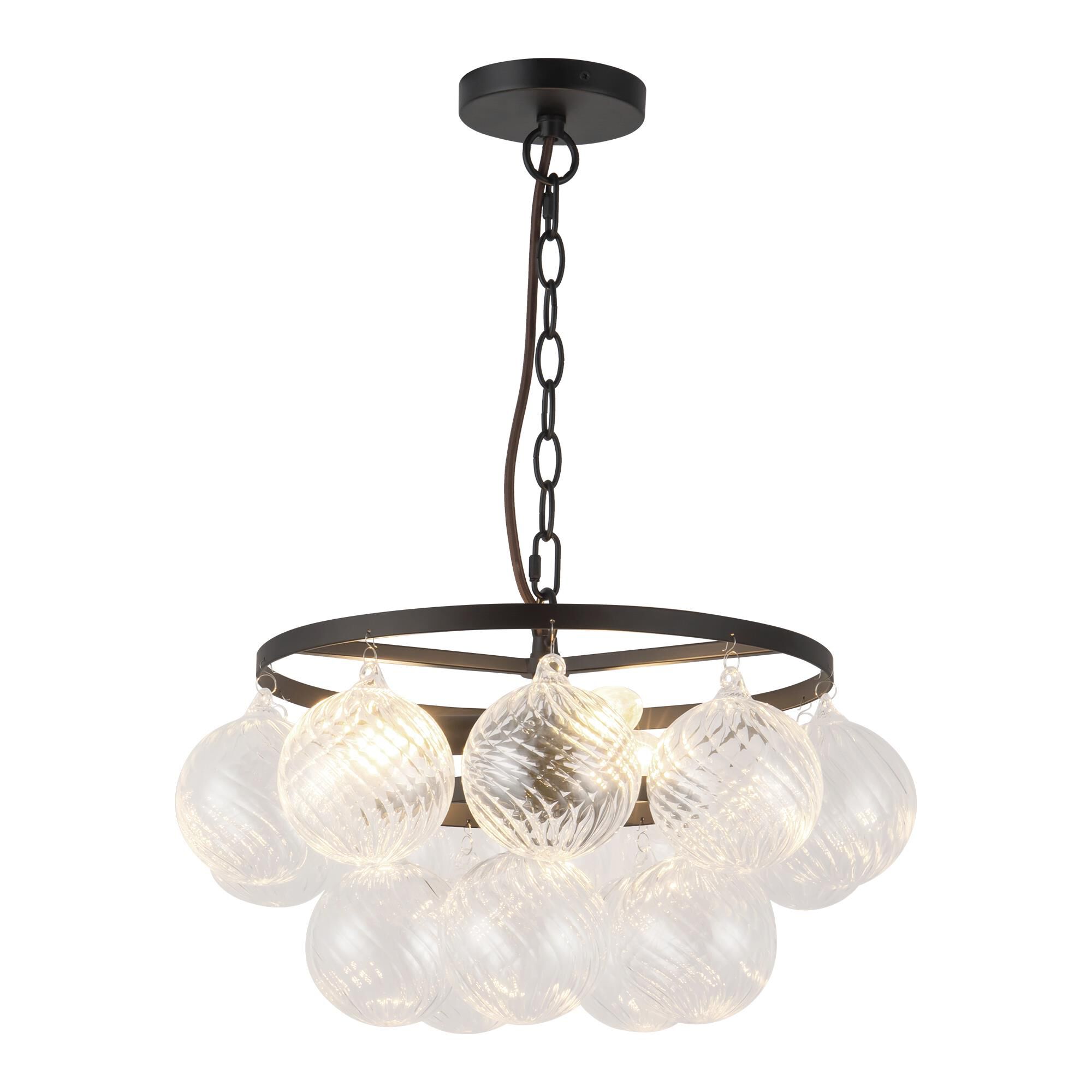 Peyton Fox Faye 18 Inch Mini Chandelier by Alora Mood