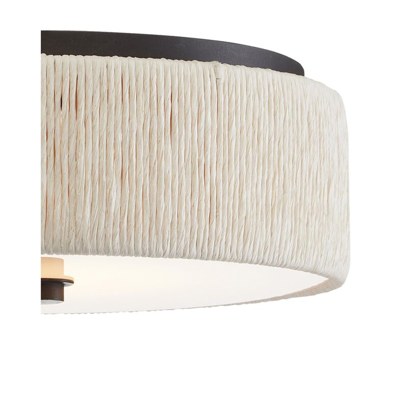 Tyrone 14 Inch Flush Mount by Currey & Company