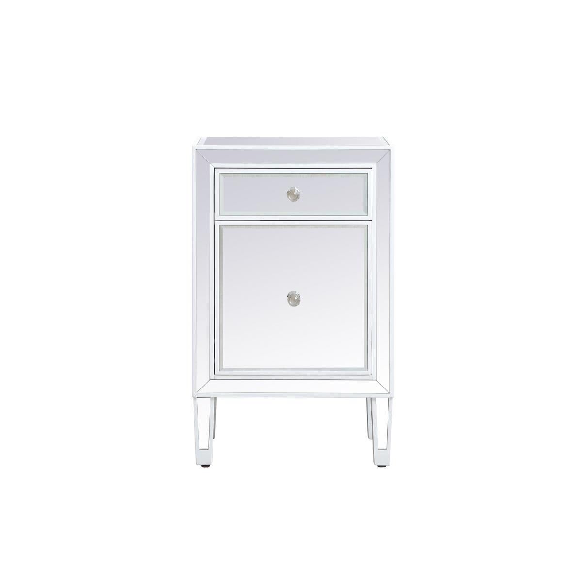Reflexion End Table by Elegant Decor