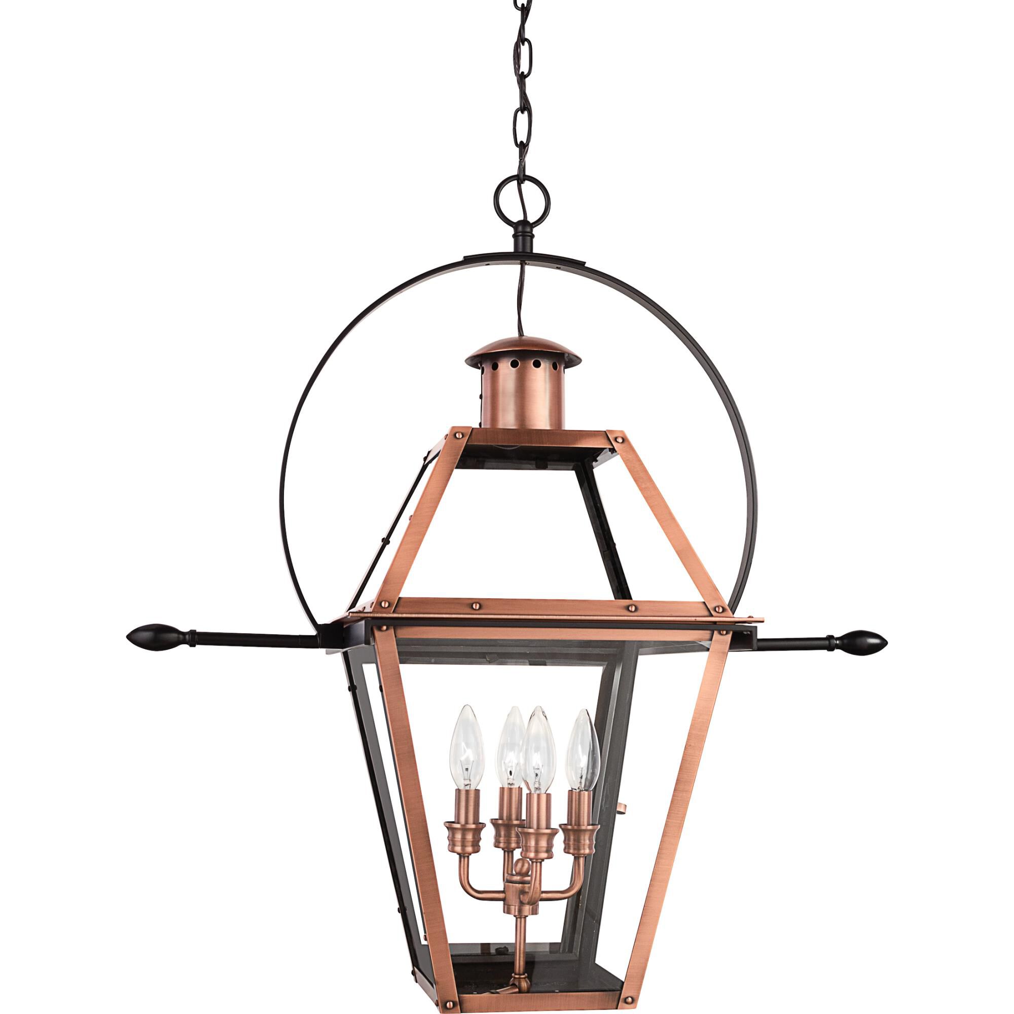 Rue De Royal 27 Inch Cage Pendant by Quoizel