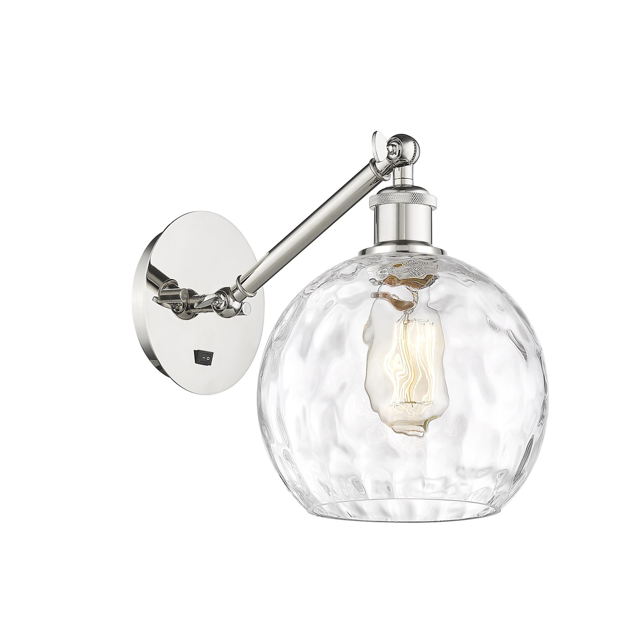 Shown in Polished Nickel finish and Clear Athens Water  8