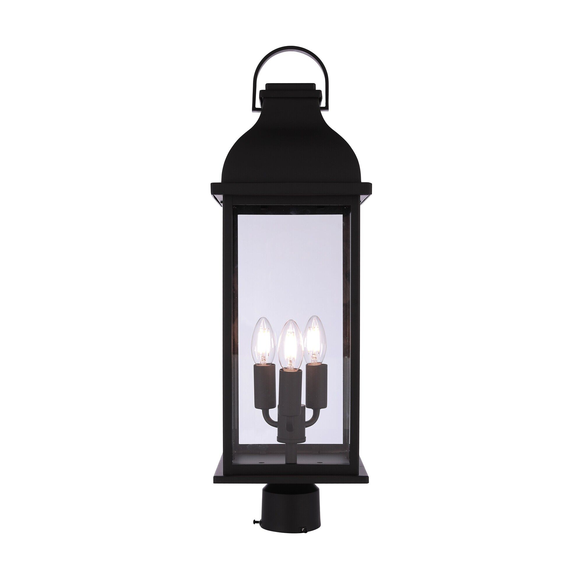 Bent Tree 26 Inch Outdoor Post Lamp,